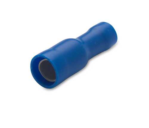 Gniazdo całkowicie izolowane z antywibracyjną tulejką miedzianą, 2.5/5, pvc, zakres 1.5-2.5 mm2, niebieskie, opakowanie... 1