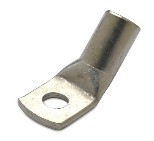 Końcówka kablowa oczkowa rurowa miedziana cynowana kątowa, 45deg, 240/20, 240 mm2,  śr20, opakowanie 50 sztuk model bm0356745 1