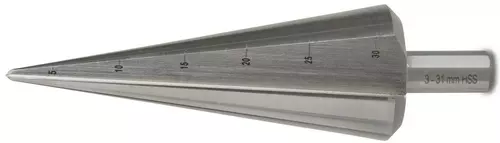Wiertło stożkowe bezstopniowe 3-31mm HSS Beta BM1941 1
