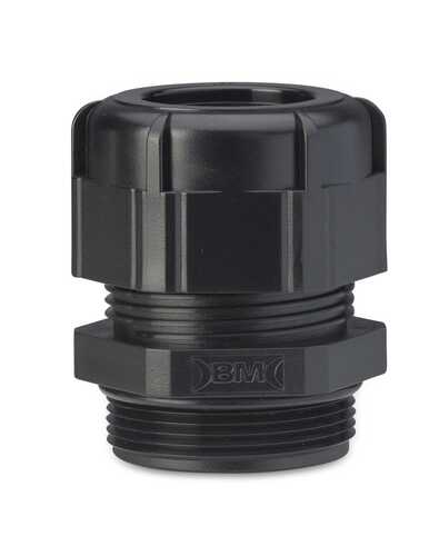 Dławik kablowy ip68, gwint m 32x1,5, czarny ral 9005, opakowanie 20 sztuk model bm4932n 1