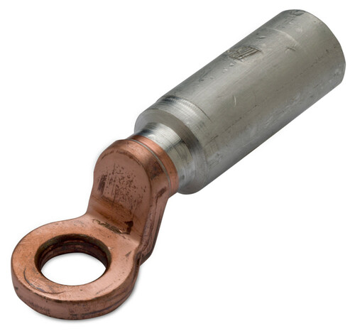 Końcówka kablowa oczkowa bimetalowa al-cu, 240/13, 240 mm2, śr13, din 48201, opakowanie 10 sztuk model bm70609 1