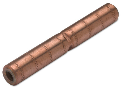 Łącznik rurowy cu do lini napowietrznych, wytrzymały na rozciąganie, 16/78, sn, 16 mm2, śr5,1 mm, długość 78 mm... 1
