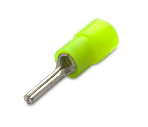 Końcówka igiełkowa izolowana, 6/14, nylon 105degc, zakres 4-6 mm2, żółte, opakowanie 100 sztuk model bm80350 1