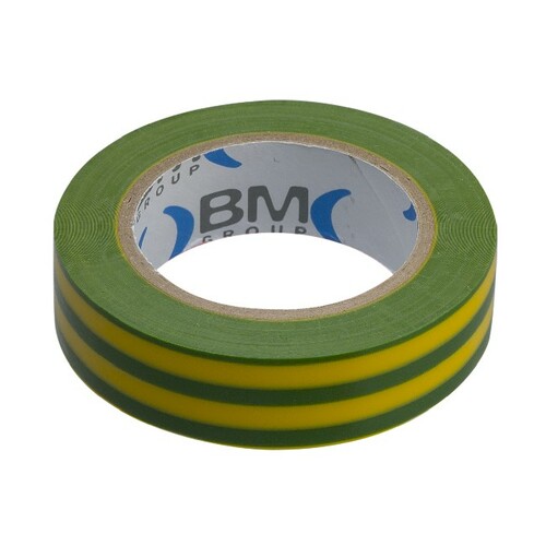 Taśma izolacyjna PCW 25 m x 25 mm żółto-zielona Beta BMESB2525GV 1