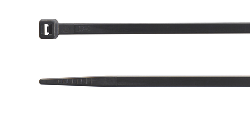 Opaska zaciskowa kablowa, 200x2.5 mm, poliamidowa, pa 6.6, kolor czarny, opakowanie 100 sztuk, model bmn2025 1