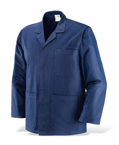 Kurtka robocza super/blue, 100% dekatyzowanej bawełny, gramatura 270 g/m2, kolor niebieski, model 435210, rozmiar 46 1