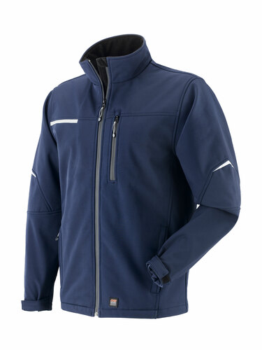 Kurtka softshell carver, 94% poliester, 6% elastan, gramatura 310 g/m2, refleksyjne wstawki, kołnierz wyściełany mikropolarem... 1