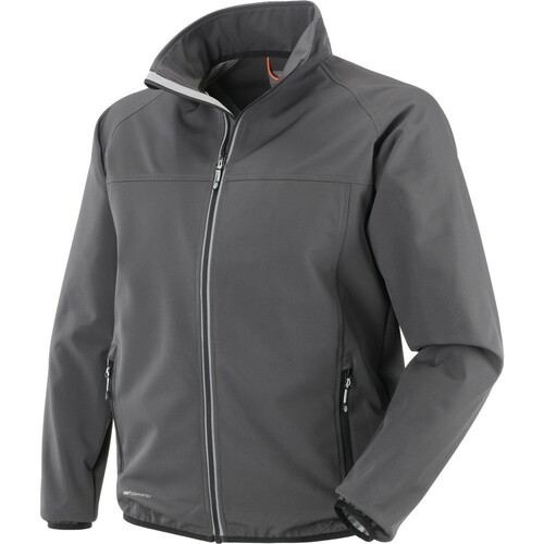 Kurtka softshell venice, 100% poliester, gramatura 230 g/m2, kolor szary antracyt, model 455128 rozmiar xl 1