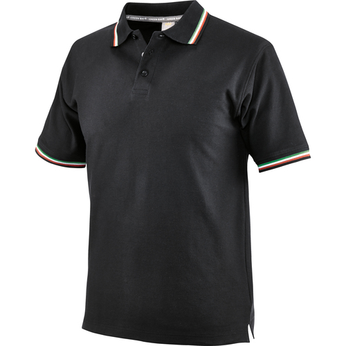 Koszulka polo tricolor r.kr.czarna m 1