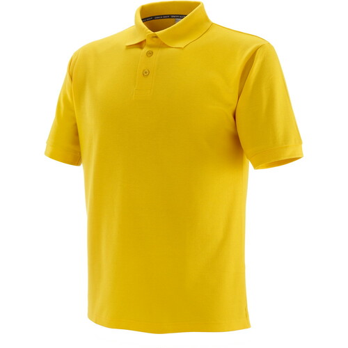 Koszulka polo eco, 100% bawełny, żółta, rozmiar s 1