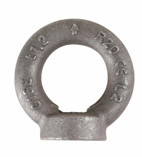Nakrętka z uchem, metaliczna, dor 230kg, model 8042en, m10x1,5mm, ce din 580 1