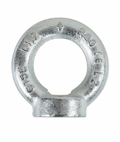 Nakrętka z uchem, ocynkowana, dor 340kg, model 8042ez, m12x1,75mm, ce din 582 1