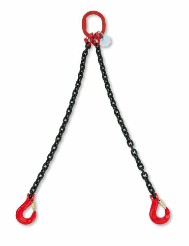 Zawiesie łańcuchowe dwucięgnowe, łańcuch 10mm, długość 3m, dor 4,25t, ce uni en 818-4, w skrzynce, model 8092/2/10mm/3m 1
