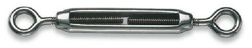 Nakrętka napinająca - śruba rzymska - otwarta ucho-ucho, model 8205, m12mm, stal inox aisi 316 1