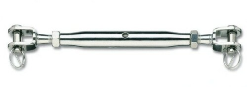Nakrętka napinająca - śruba rzymska - otwarta szakla-szakla, model 8209, m10mm, stal inox aisi 316 1