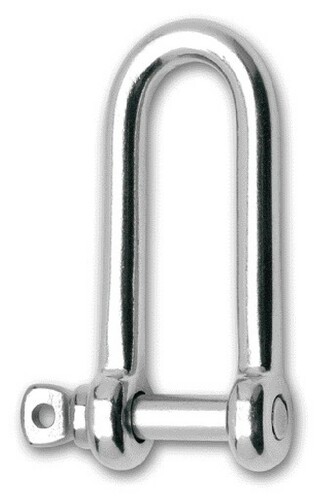 Szakla podłużna długa typ dw, model 8227, 6mm, stal inox aisi 316 1