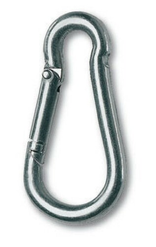 Hak karabinkowy, model 8274, 4,5x50mm, stal inox aisi 316 1