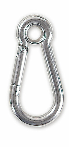 Hak karabinkowy z uchem, model 8274a, 8x80mm, stal inox aisi 316 1