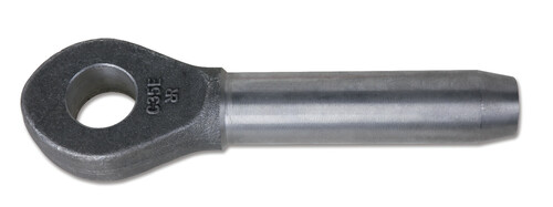 Końcówka kuta oczk.do lin st.ocynk.9mm 1