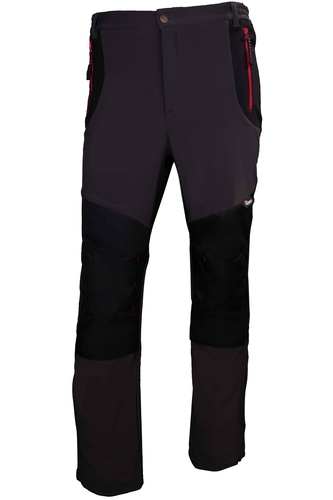 Spodnie robocze softshell szaro-czarne rozmiar L Vizwell VWJK398/L 1