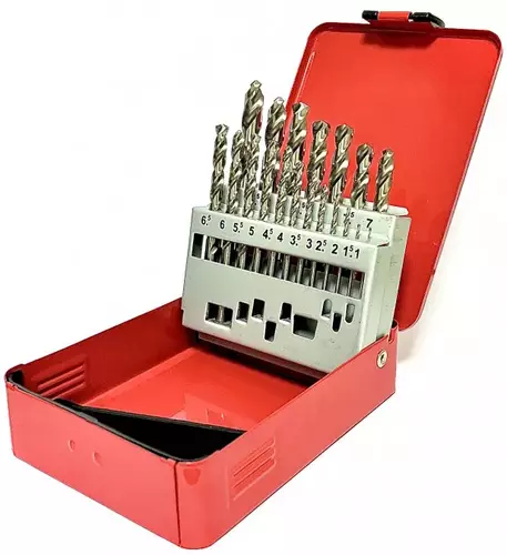 Zestaw 25 wierteł do metalu 1-13 mm NWKa HSS-G FESTA Professional 063845 1