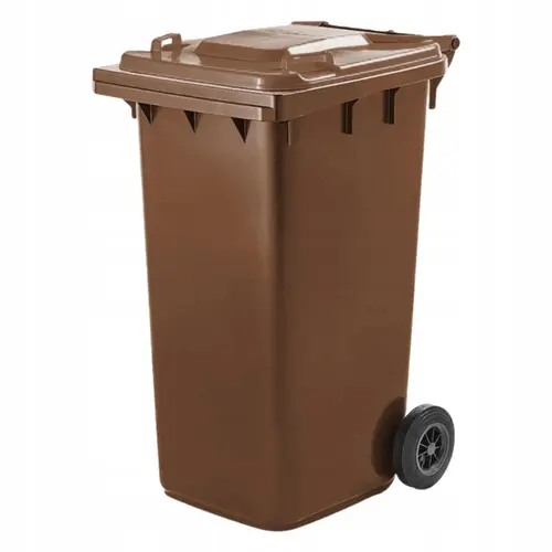 Pojemnik na odpady BIO 240L BRĄZ 1