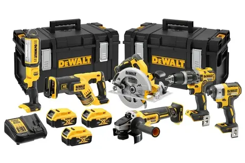 Zestaw 6 elektronarzędzi 18V 3x5,0Ah 2xTough System DeWalt DCK623P3 1