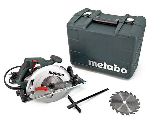 Pilarka tarczowa 1200W + 2 piły tarczowe Metabo KS55 1