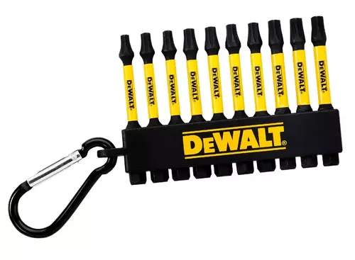 Zest.10 bitów udar.TORX T20,25,30 DT7275 1