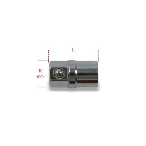 UCHWYT PRZEJŚCIOWY DO KOŃCÓWEK WKRĘTAKOWYCH 1/4 Z ZABIERAKIEM SZEŚCIOKĄTNYM 10MM, MODEL 123E1/4 1