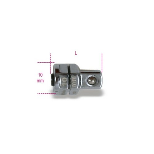UCHWYT PRZEJŚCIOWY DO NASADEK 1/4 Z ZABIERAKIEM SZEŚCIOKĄTNYM 10MM, MODEL 123Q1/4 1