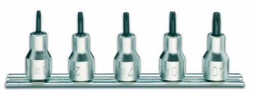 KOMPLET NASADEK 920RTX, T20-T40, 5 SZTUK, NA SZYNIE METALOWEJ, MODEL 920RTX/SB5 1