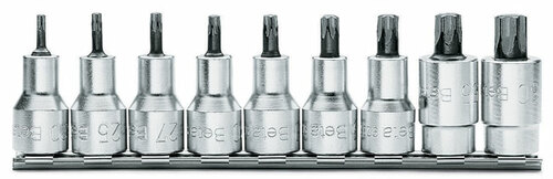 KOMPLET NASADEK 920TX, T20-T60, 9 SZTUK, NA SZYNIE METALOWEJ, MODEL 920TX/SB9 1