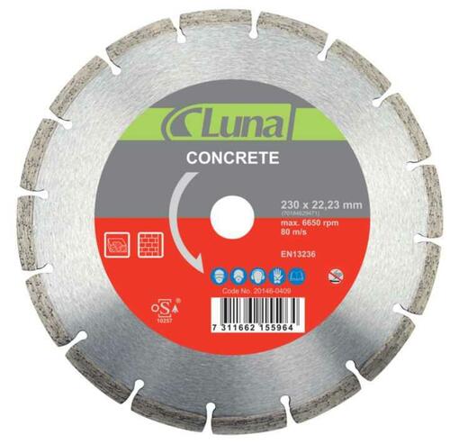 Tarcza diamentowa 115x2,0x22,23 beton Concrete Luna 201460102 1