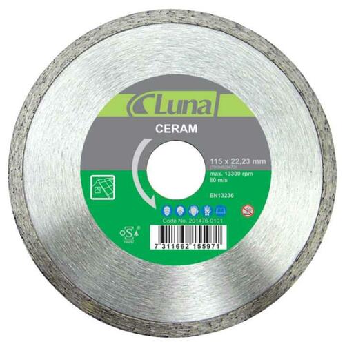 Tarcza diamentowa 125x1,8x22,23 klinkier Ceram Luna 201470101 1