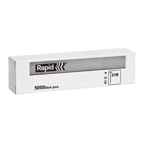 Mini sztyfty Rapid z drutu 0,6 mm nr 21B (30 mm) - op. 5000 szt. RAPID RAPID-40302977 1