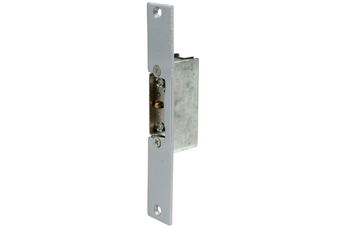 Elektrozaczep z pamięcią, 158x25mm 8-12 V AC lakierowany srebrny 1
