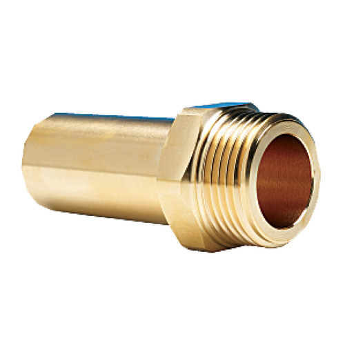 Adapter trzpienia męskiego (mosiądz) Aircraft 15 mm OD / R½" OT 1