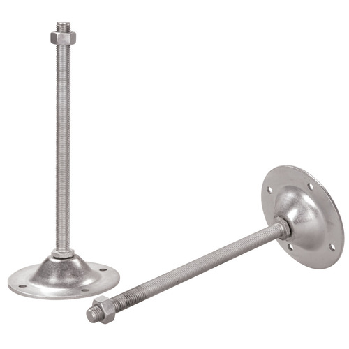 Stopy przenośnika rolkowego Metallkraft M16 x 250 mm, do regulacji wysokości do 1020 mm 1