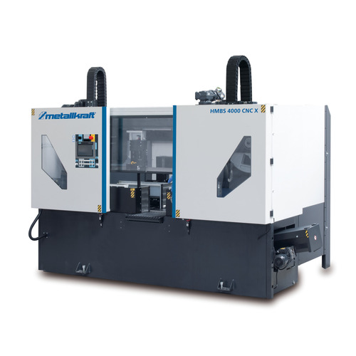 W pełni automatyczna dwukolumnowa pozioma piła taśmowa do metalu Metallkraft HMBS 4000 CNC X 1