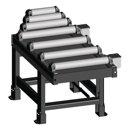 Przenośnik rolkowy Metallkraft 2000 x 800 mm, strona wylotowa 1
