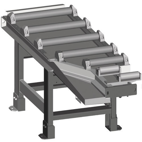 Przenośnik rolkowy Metallkraft 2000 x 520 mm do cięć pod kątem 60° 1