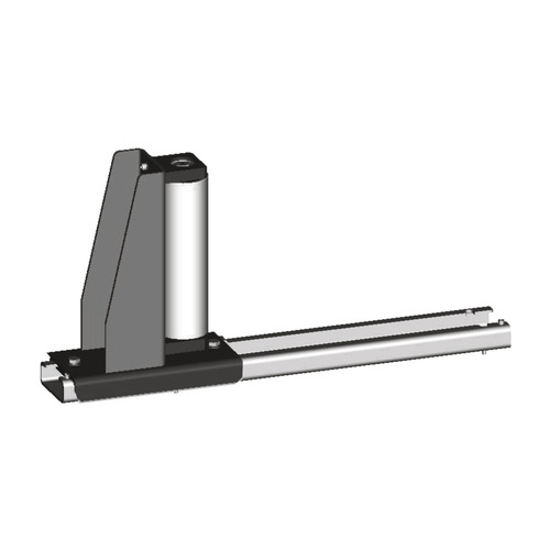 Boczna rolka prowadząca Metallkraft 650 mm, ruchomy 1