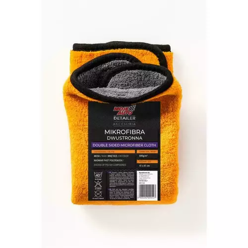 Mikrofibra FLUFFY DRYER XL 840g/m2 60x90cm MOJE AUTO DETAILER 1