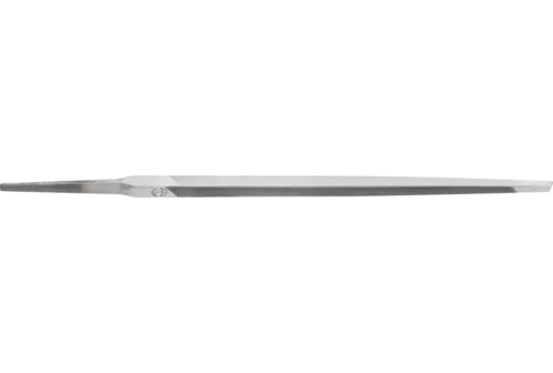 Pilnik do ostrzenia pił – trójkątny wąski 125 mm nacięcie 2 uniwersalny do ostrzenia 1