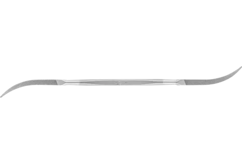 Precyzyjny pilnik do żłobków typ 731 P 180 mm nacięcie szwajcarskie 0, zgrubny 1