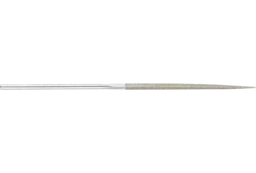 Diamentowy pilnik igiełkowy trójkątny, 140 mm D126 (średni) do materiałów twardych 1