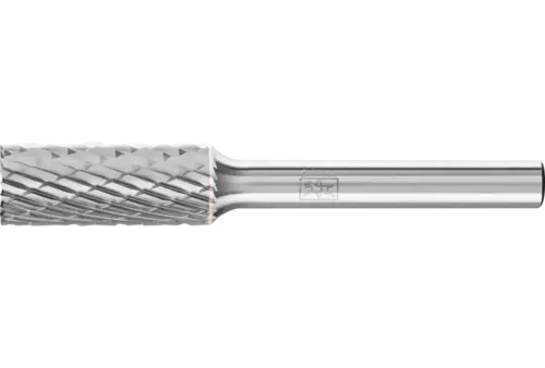 Trzpień frezarski HM, kształt walcowy ZYAS z uzębieniem czołowym Ø 10 x 25 mm trzpień Ø 6 mm Z3P uniwersalny 1