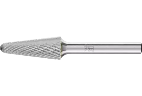 Trzpień frezarski ze stopów twardych kształt stożkowy KEL Ø 12 × 30 mm trzpień Ø 6 mm Z3P uniwersalne średnie krzyżowe 1
