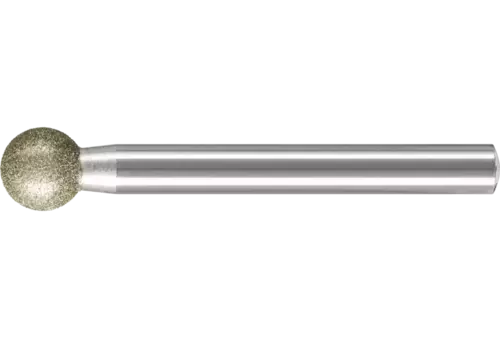 Diamentowa ściernica stożkowa Ø 10,0 mm, trzpień Ø 6 mm D126 (średnia) do grawerowania i usuwania gratów 1